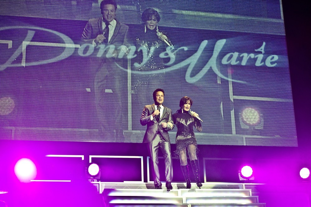 Donny Osmond;Marie Osmond;<br>Donny Osmond and Marie Osmond Perform Live