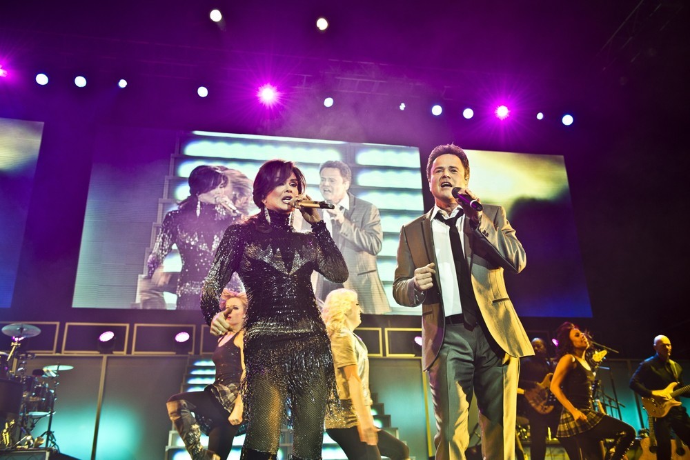 Marie Osmond;Donny Osmond;<br>Donny Osmond and Marie Osmond Perform Live