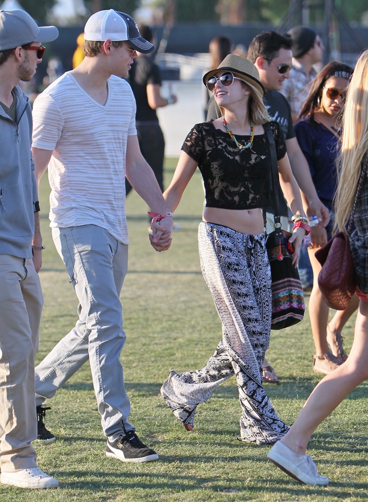 Chord Overstreet;Emma Roberts;<br>Celebrities at The 2012 Coachella Valley Music and Arts Festival -  Day 2