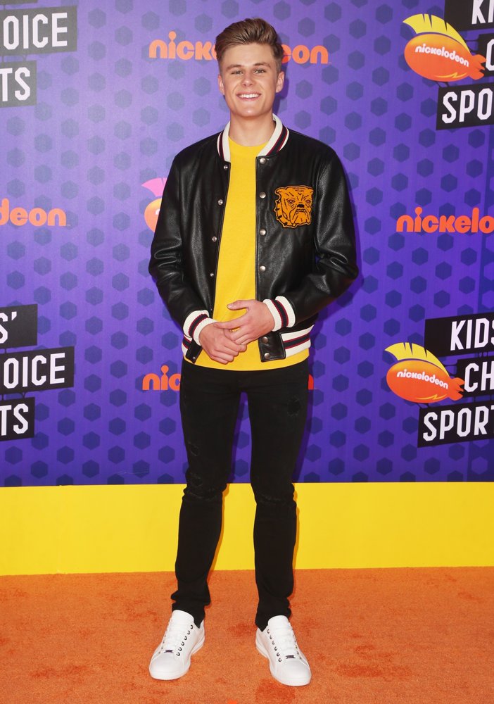 Owen Joyner;<br>Nickelodeon Kids' Choice Sports Awards 2018 - Arrivals