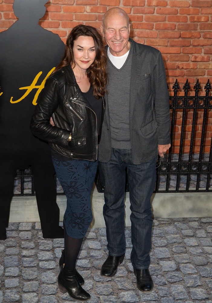 Sunny Ozell;Patrick Stewart;<br>UK Premiere of Mr. Holmes - Arrivals
