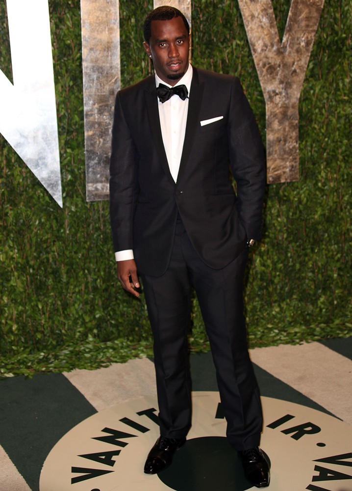 P. Diddy;<br>2012 Vanity Fair Oscar Party - Arrivals