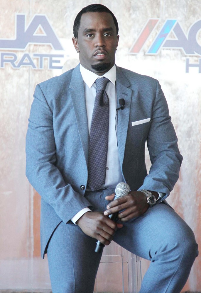 P. Diddy;<br>Press Conference To Announce Newest Venture Water Brand AQUAhydrate