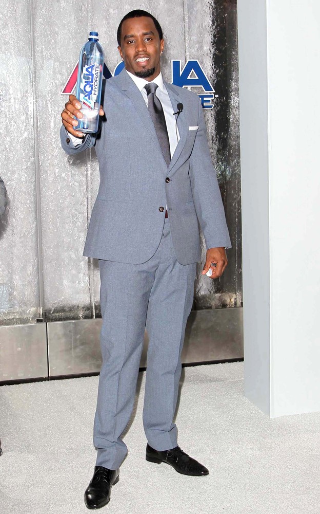 P. Diddy;<br>Press Conference To Announce Newest Venture Water Brand AQUAhydrate
