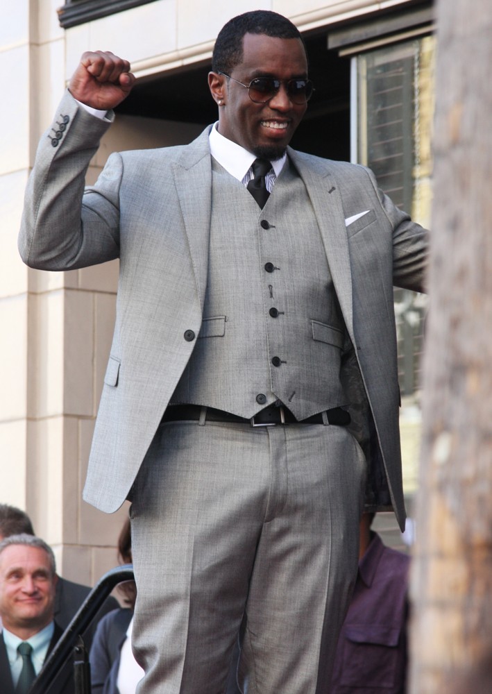 P. Diddy Picture 213 Babyface Honored with A Walk of Fame Star Ceremony