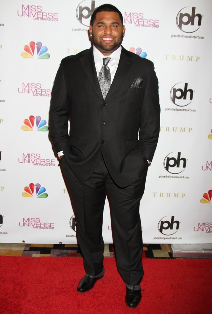 Pablo Sandoval;<br>2012 Miss Universe Pageant - Arrivals