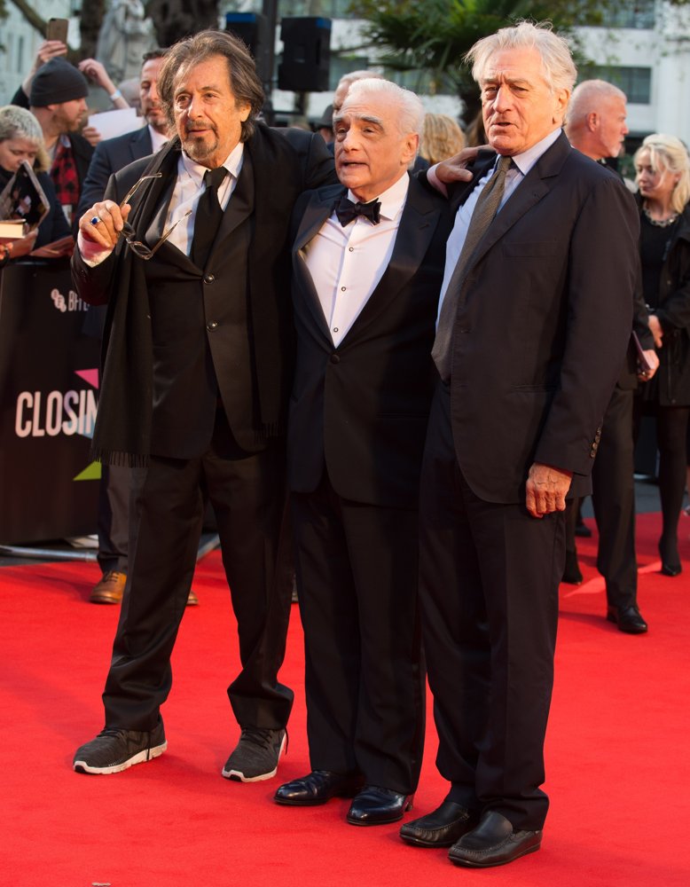 Al Pacino, Martin Scorsese, Robert De Niro<br>The Irishman Premiere - 63rd BFI London Film Festival