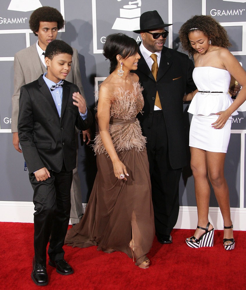 Lisa Padilla;Jimmy Jam;<br>55th Annual GRAMMY Awards - Arrivals