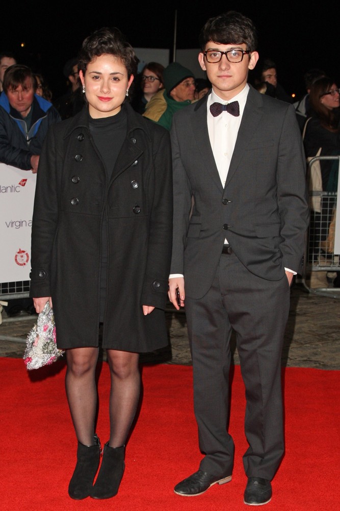 Yasmin Paige;Craig Roberts;<br>The Critics' Circle Film Awards 2012 - Arrivals
