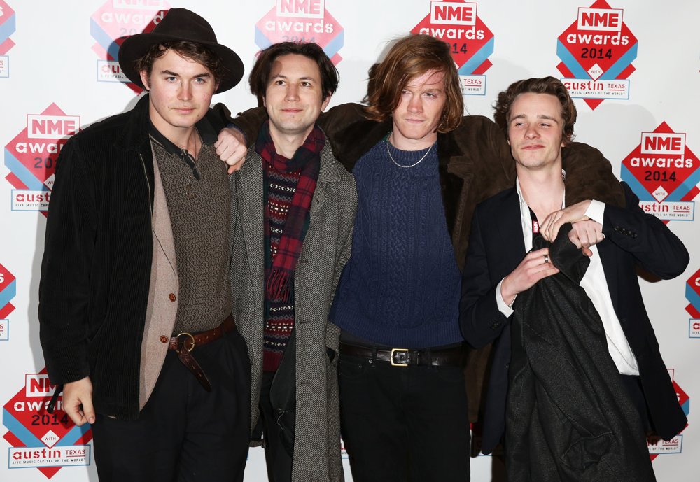 Palma Violets;<br>The NME Awards 2014 - Arrivals