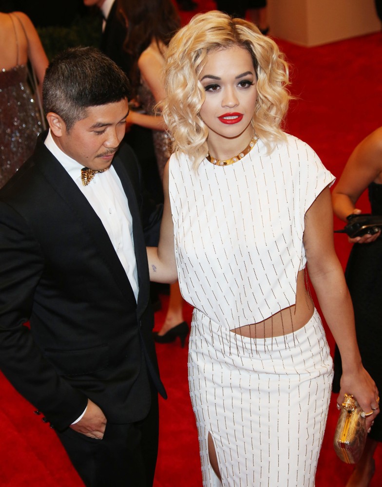 Thakoon Panichgul;Rita Ora;<br>PUNK: Chaos to Couture Costume Institute Gala