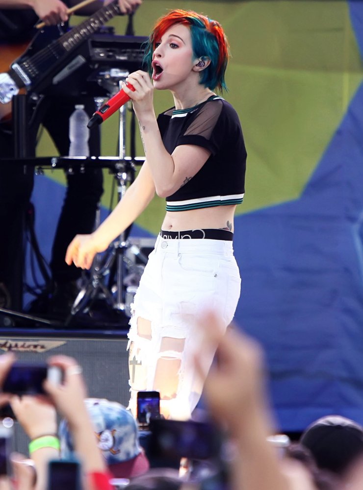 Hayley Williams;Paramore;<br>2014 GMA Summer Concert Series