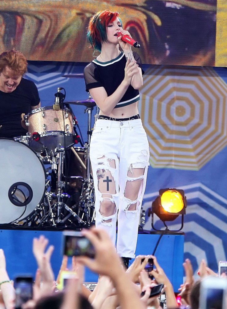 Hayley Williams;Paramore;<br>2014 GMA Summer Concert Series