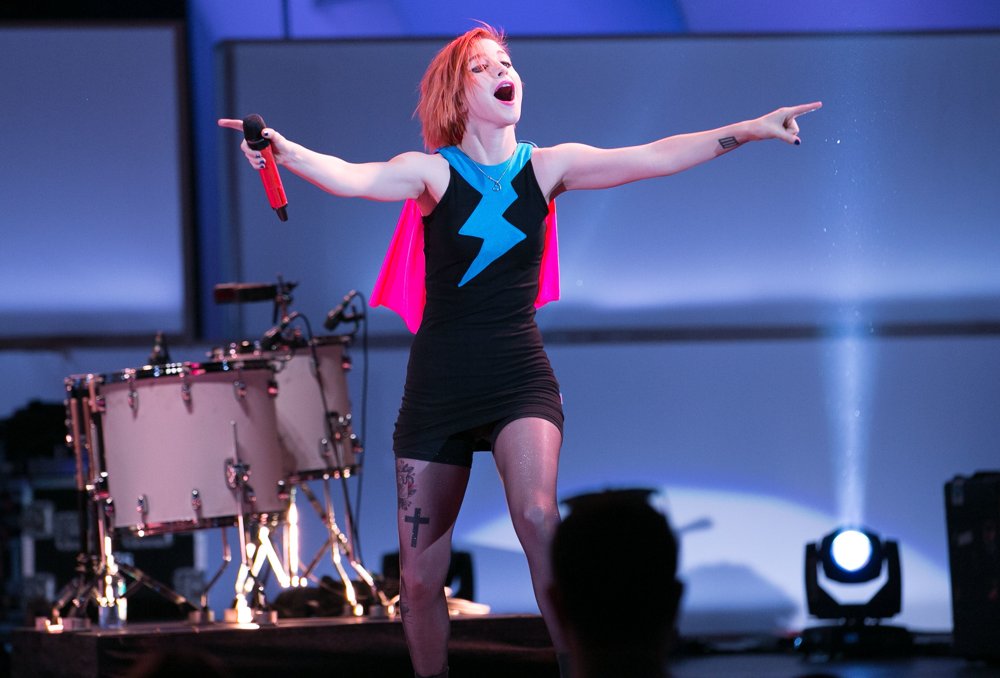 Hayley Williams, Paramore in We Can Survive 2014.