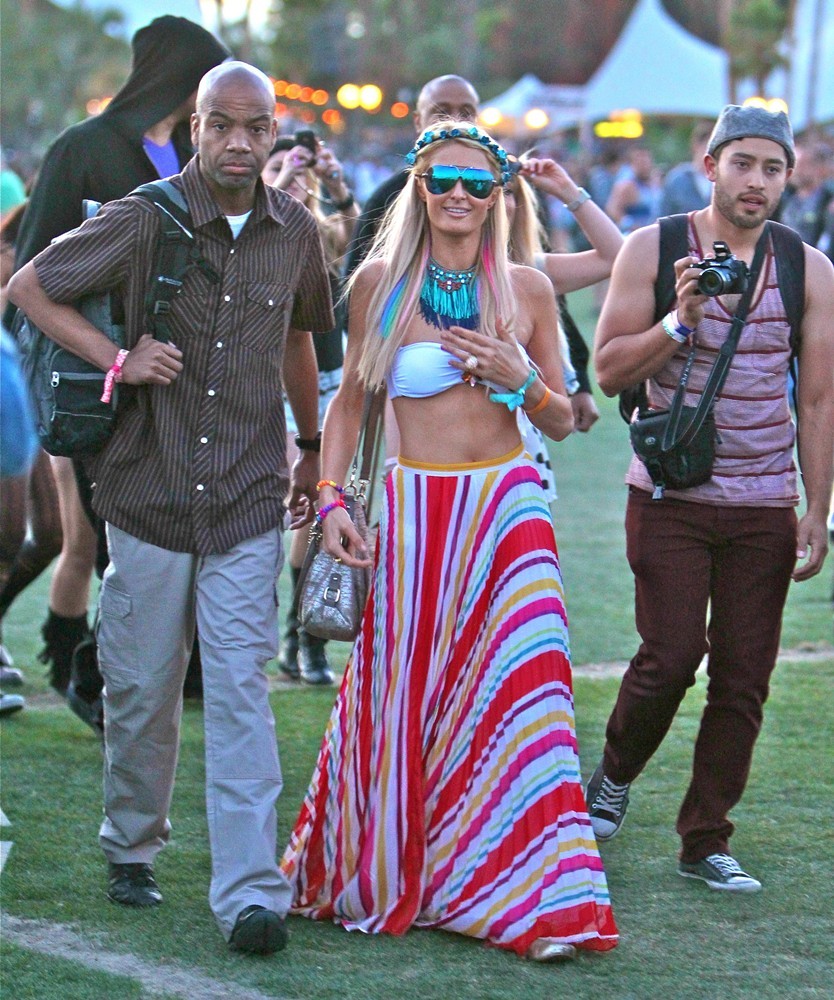 Paris Hilton Picture 358 - Celebrities at The 2012 Coachella Valley