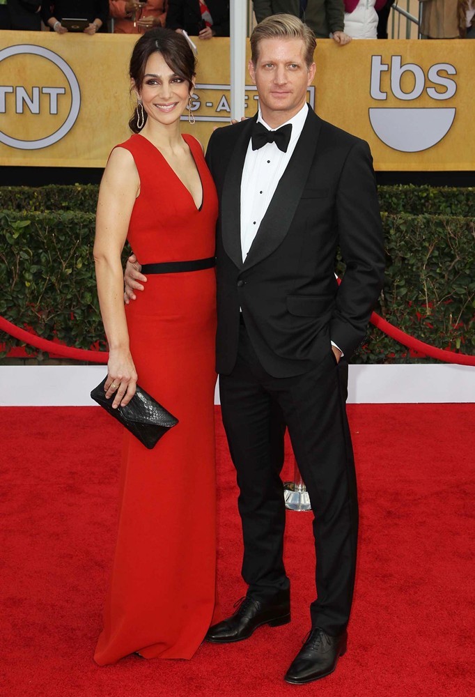Annie Parisse;Paul Sparks;<br>19th Annual Screen Actors Guild Awards - Arrivals