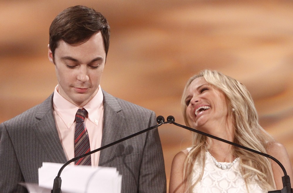 Jim Parsons;Kristin Chenoweth;<br>The 2012 Tony Awards Nomination Announcements