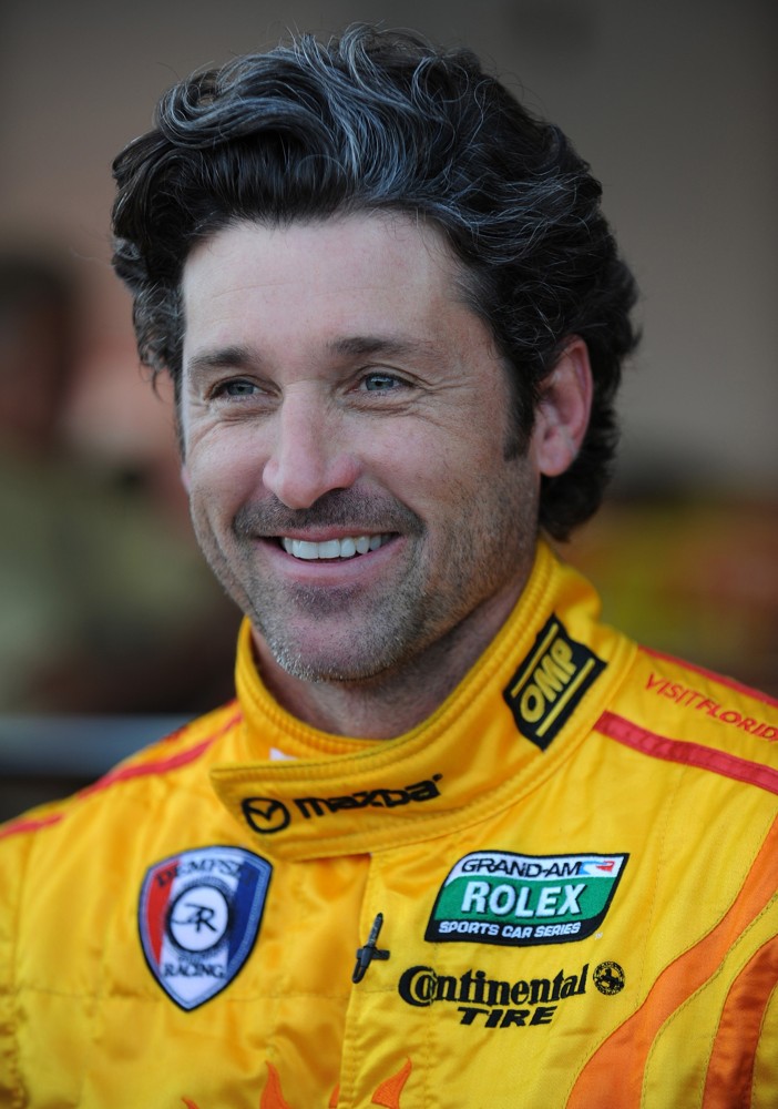 Patrick Dempsey;<br>Patrick Dempsey Appears During Testing for Rolex Sports Car Series Rolex 24