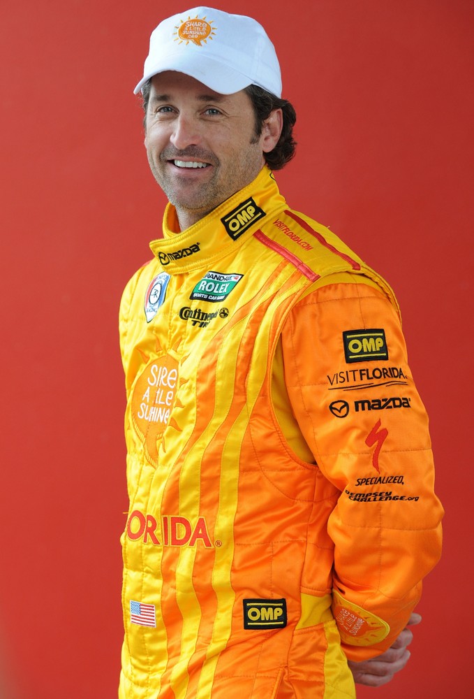 Patrick Dempsey;<br>Patrick Dempsey Appears During Testing for Rolex Sports Car Series Rolex 24