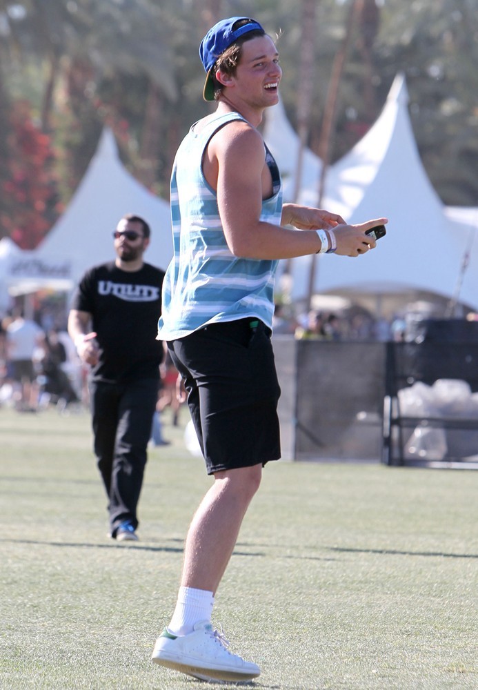 Patrick Schwarzenegger;<br>Celebrities at The 2012 Coachella Valley Music and Arts Festival - Day 3