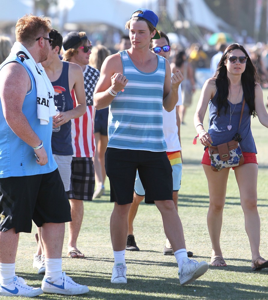 Patrick Schwarzenegger;<br>Celebrities at The 2012 Coachella Valley Music and Arts Festival - Day 3