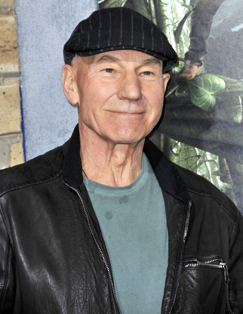 Patrick Stewart;<br>Premiere of Jack the Giant Slayer