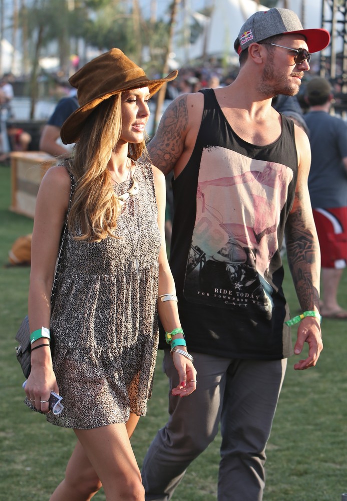 Audrina Patridge;Corey Bohan;<br>The 2013 Coachella Valley Music and Arts Festival - Week 1 Day 2