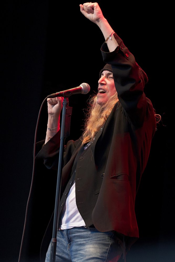 Patti Smith;<br>Patti Smith Performing Live on Stage