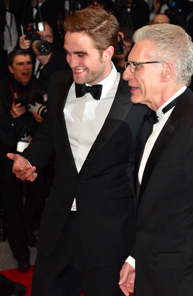 Robert Pattinson;David Cronenberg;<br>Cosmopolis Premiere - During The 65th Annual Cannes Film Festival