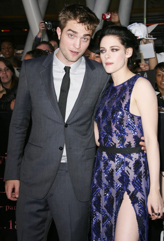 Robert Pattinson;Kristen Stewart;<br>The Twilight Saga's Breaking Dawn Part I World Premiere