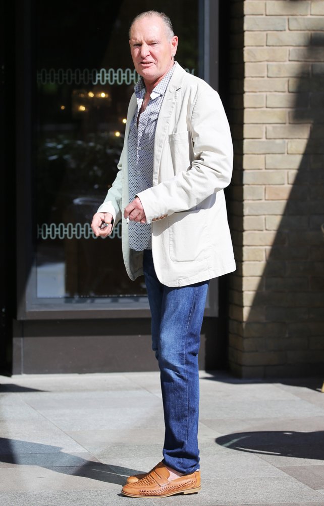 Paul Gascoigne;<br>Paul Gascoigne Outside ITV Studios