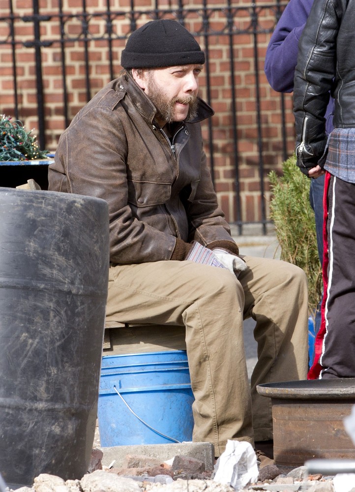 Paul Giamatti;<br>Filming on Location The Comedy Movie Lucky Dog