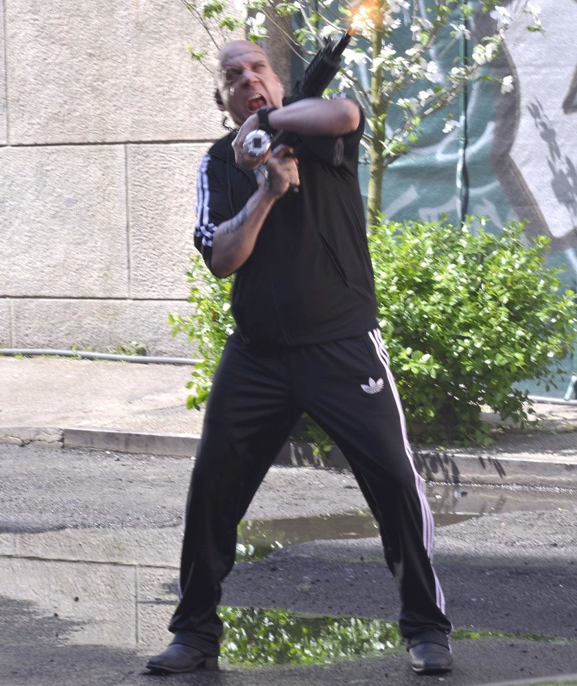 Paul Giamatti;<br>On The Set of The Amazing Spider-Man 2