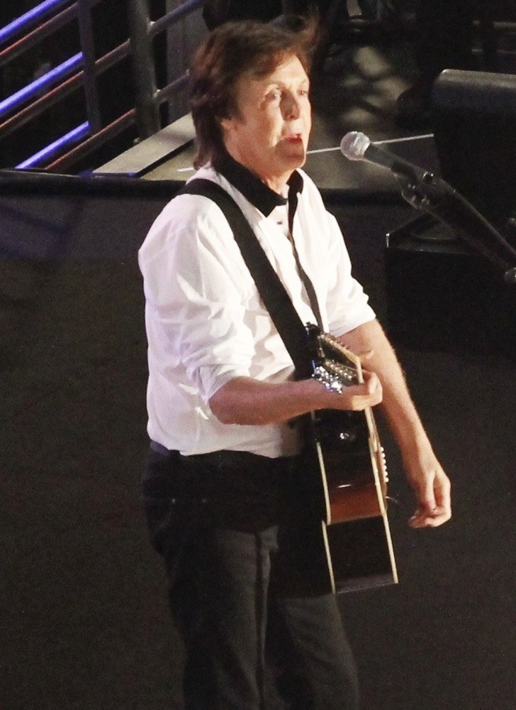 Paul McCartney;<br>Sir Paul McCartney Performs on Hollywood Blvd for The Jimmy Kimmel Live!