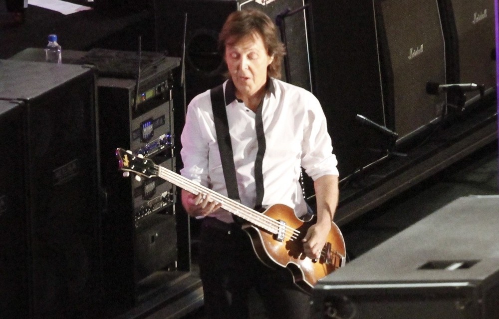 Paul McCartney;<br>Sir Paul McCartney Performs on Hollywood Blvd for The Jimmy Kimmel Live!