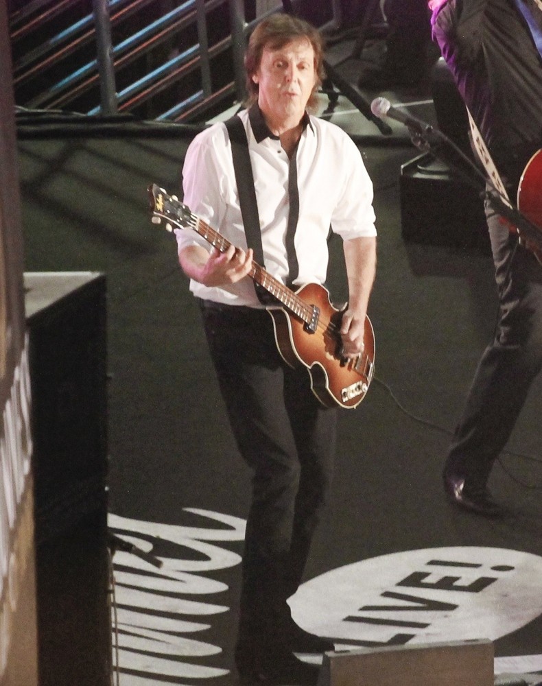 Paul McCartney;<br>Sir Paul McCartney Performs on Hollywood Blvd for The Jimmy Kimmel Live!