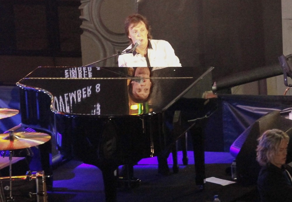 Paul McCartney;<br>Sir Paul McCartney Performs on Hollywood Blvd for The Jimmy Kimmel Live!