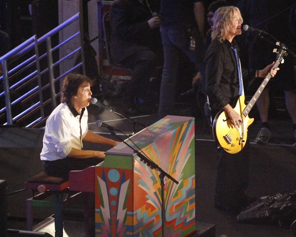 Paul McCartney;<br>Sir Paul McCartney Performs on Hollywood Blvd for The Jimmy Kimmel Live!