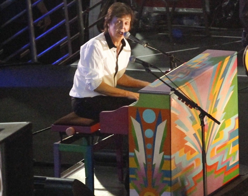 Paul McCartney;<br>Sir Paul McCartney Performs on Hollywood Blvd for The Jimmy Kimmel Live!
