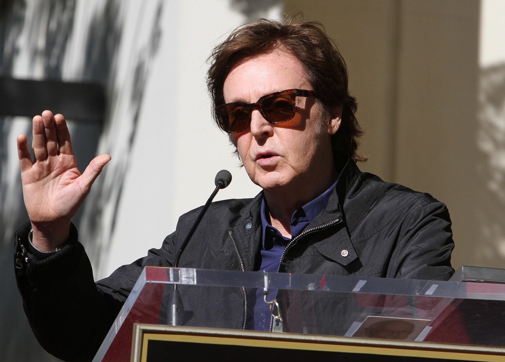 Paul McCartney;<br>Paul McCartney Honored with A Star on The Hollywood Walk of Fame