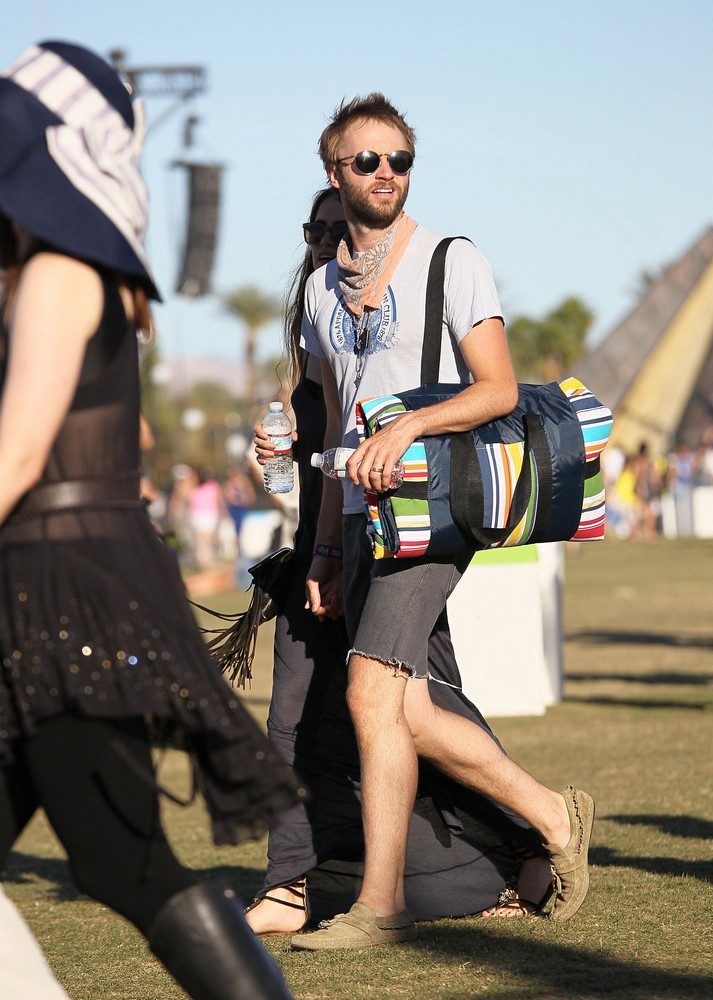 Paul McDonald;<br>Celebrities at The 2012 Coachella Valley Music and Arts Festival - Week 2 Day 2