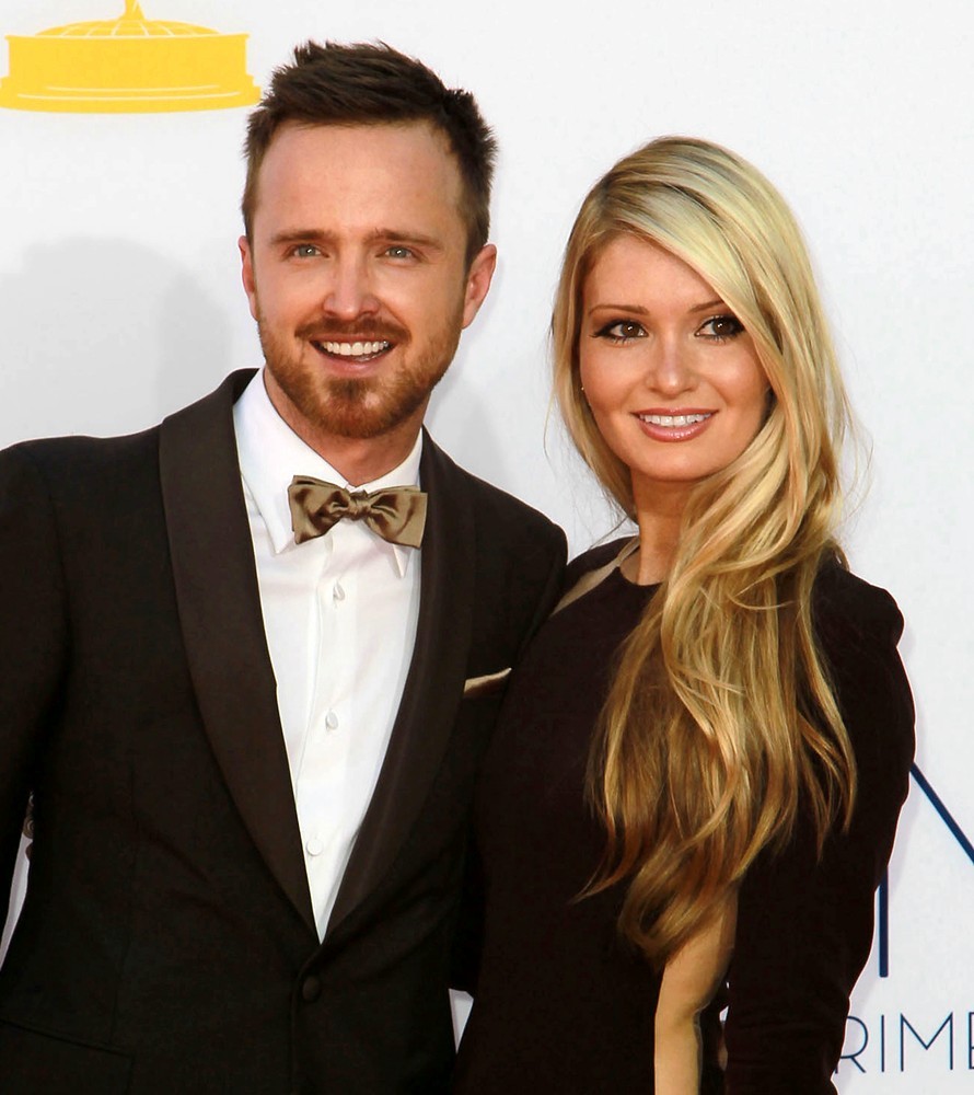 Aaron Paul;Lauren Parsekian;<br>64th Annual Primetime Emmy Awards - Arrivals
