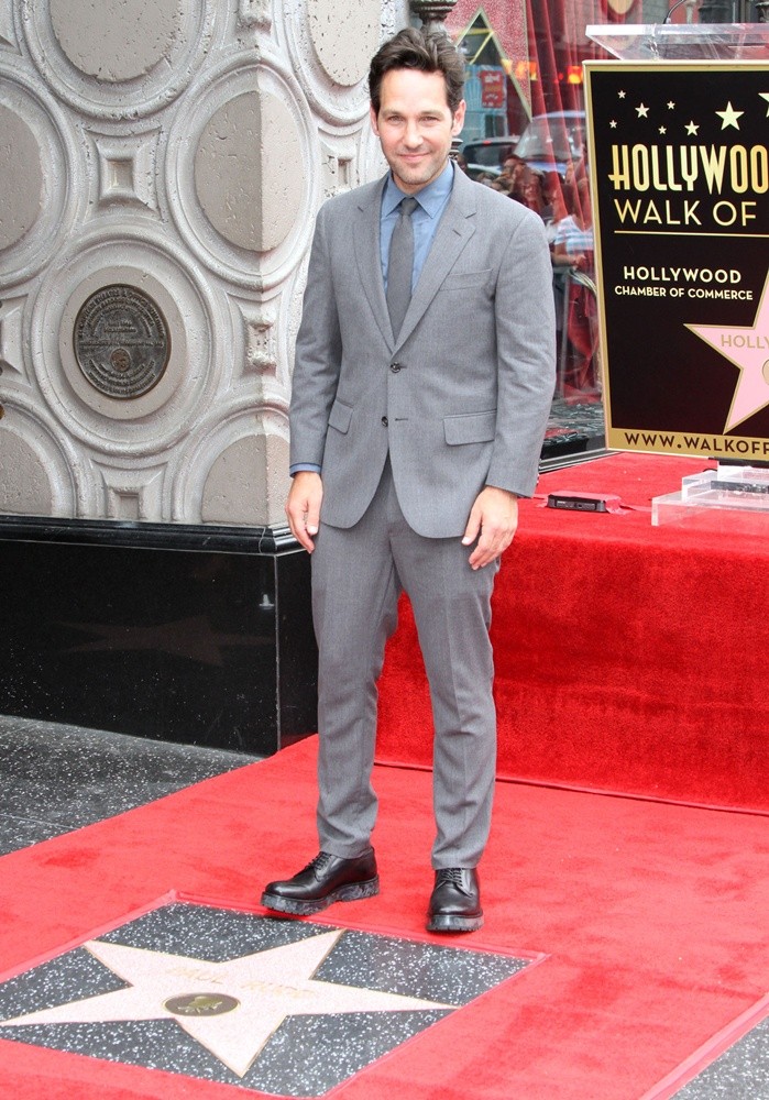 Paul Rudd;<br>Paul Rudd Honored with A Star on The Hollywood Walk of Fame