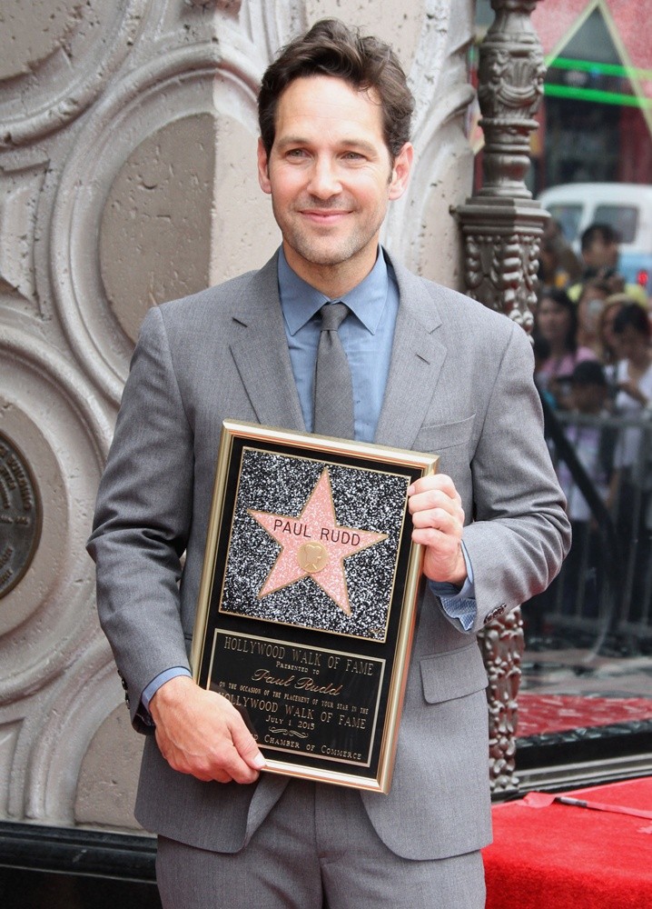 Paul Rudd;<br>Paul Rudd Honored with A Star on The Hollywood Walk of Fame