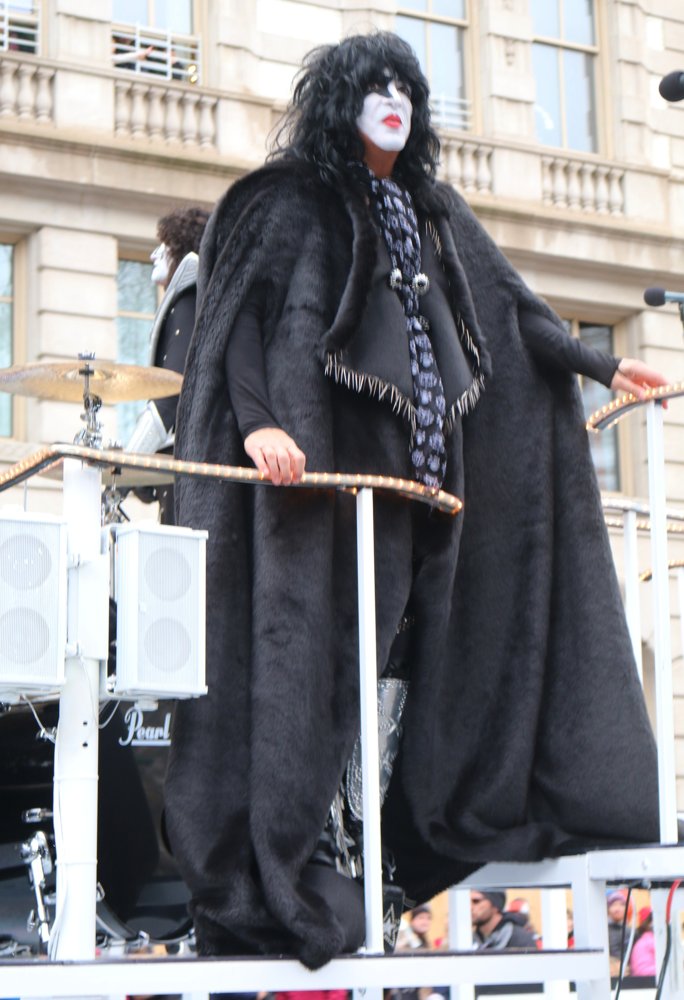 Paul Stanley;KISS;<br>88th Macy's Thanksgiving Day Parade