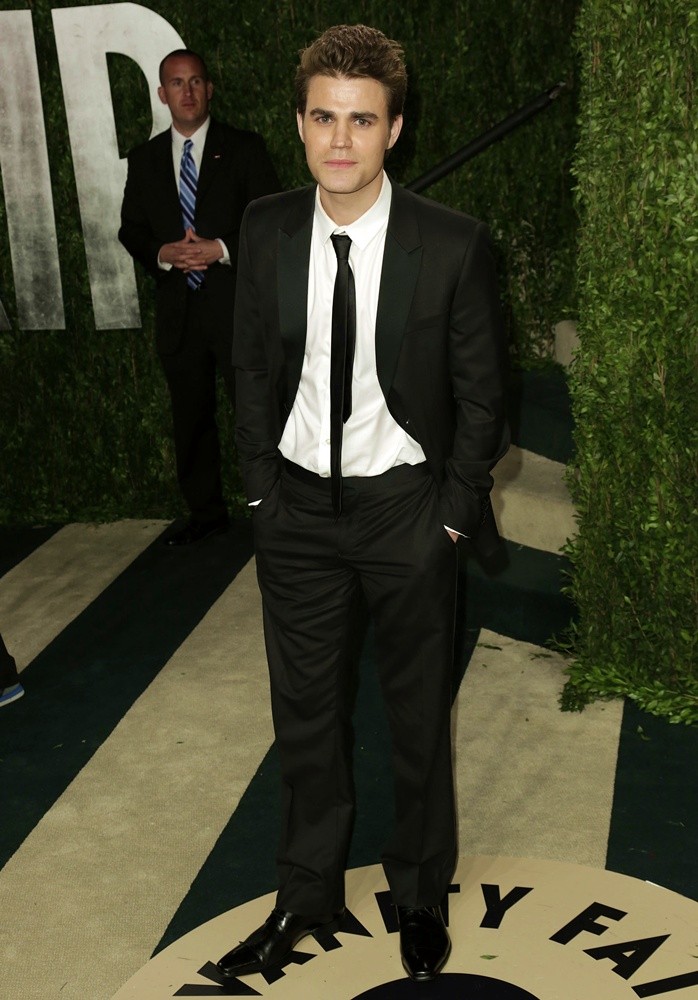Paul Wesley;<br>2013 Vanity Fair Oscar Party - Arrivals