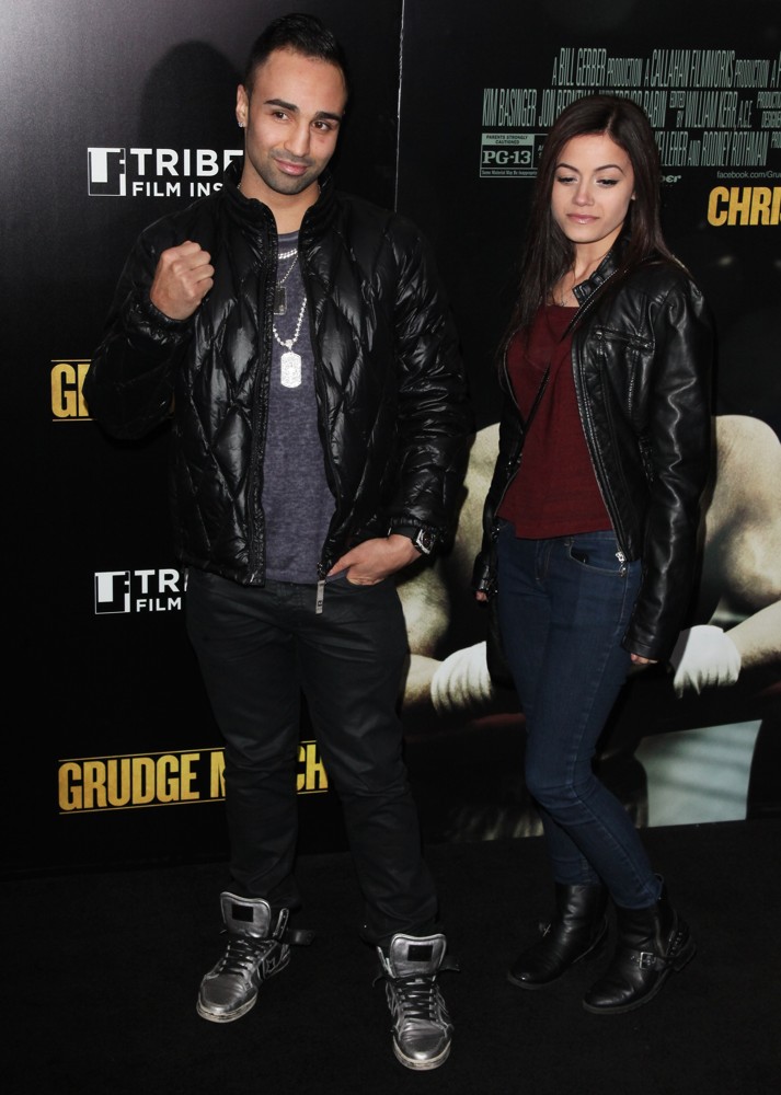 Paulie Malignaggi;<br>Grudge Match New York Screening - Red Carpet Arrivals