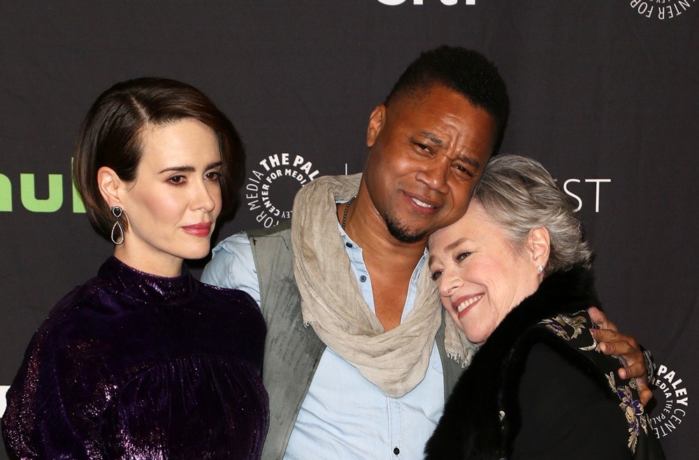 Sarah Paulson, Cuba Gooding Jr., Kathy Bates<br>The Paley Center for Media's 34th Annual PaleyFest Los Angeles - American Horror Story: Roanoke