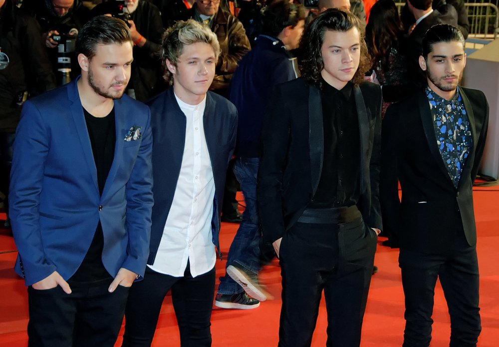 Liam Payne;Niall Horan;Harry Styles;Zayn Malik;One Direction;<br>NRJ Music Awards 2014 - Arrivals