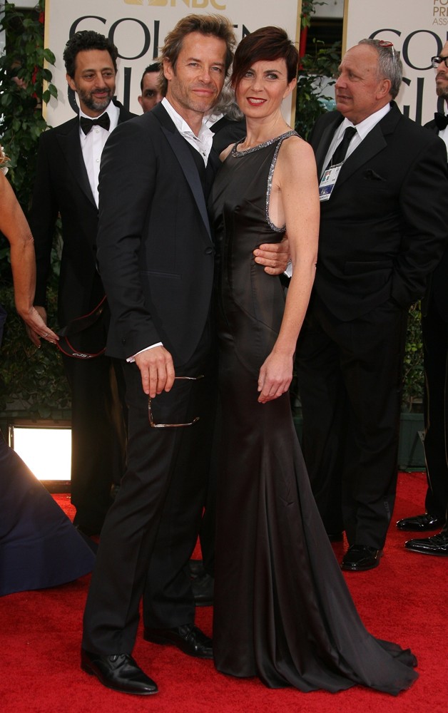 Guy Pearce;Kate Mestitz;<br>The 69th Annual Golden Globe Awards - Arrivals